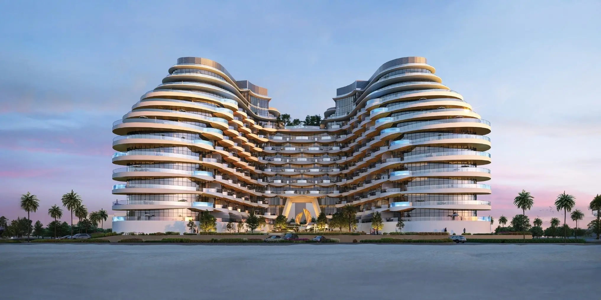 Комплекс на берегу Персидского залива