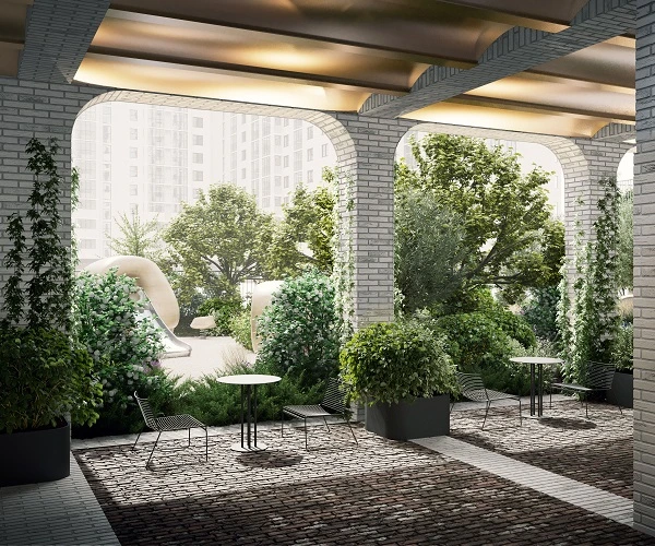 В квартирах второго этажа предусмотрен выход на приватную террасу.