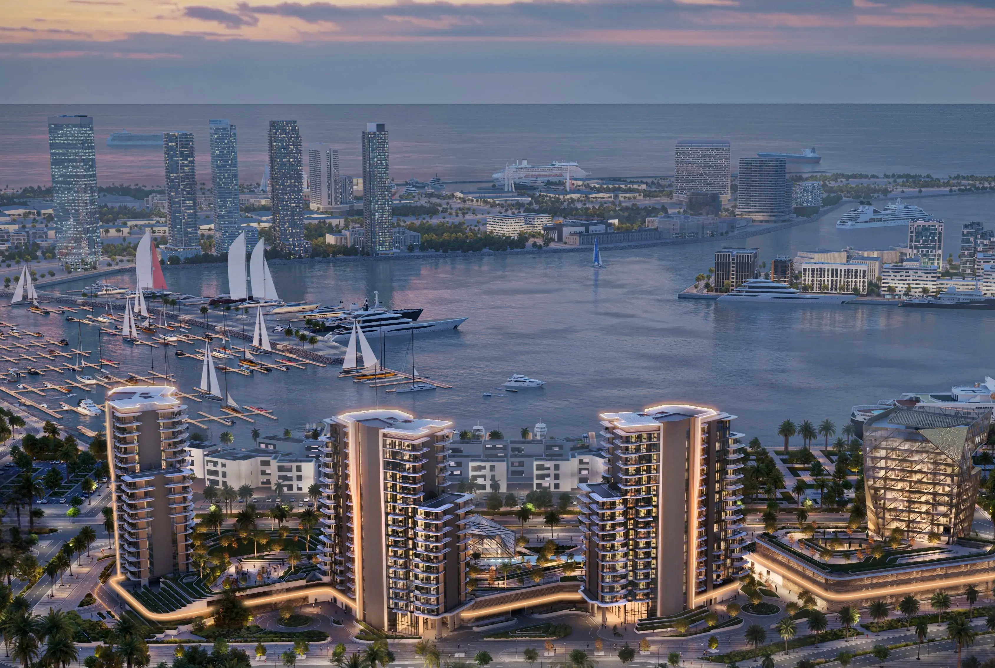 Панорамные виды на залив