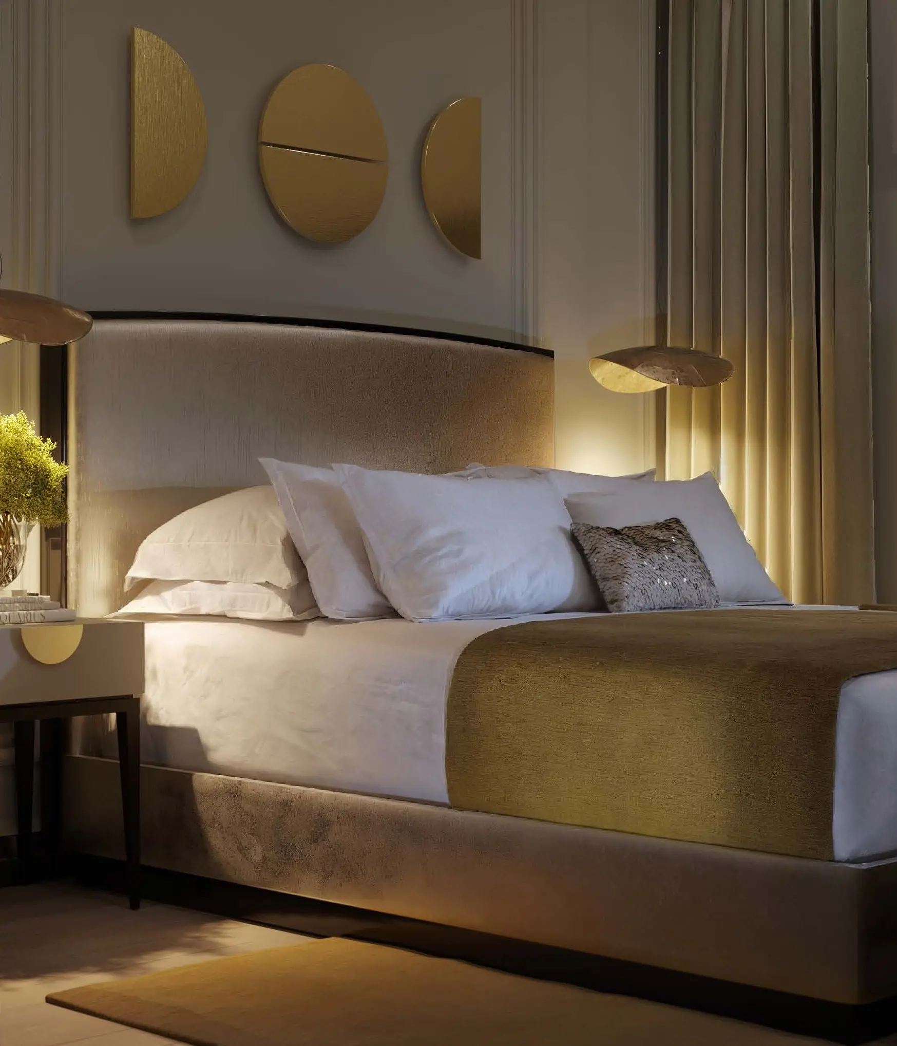 Полная отделка, дизайнерская мебель, техника