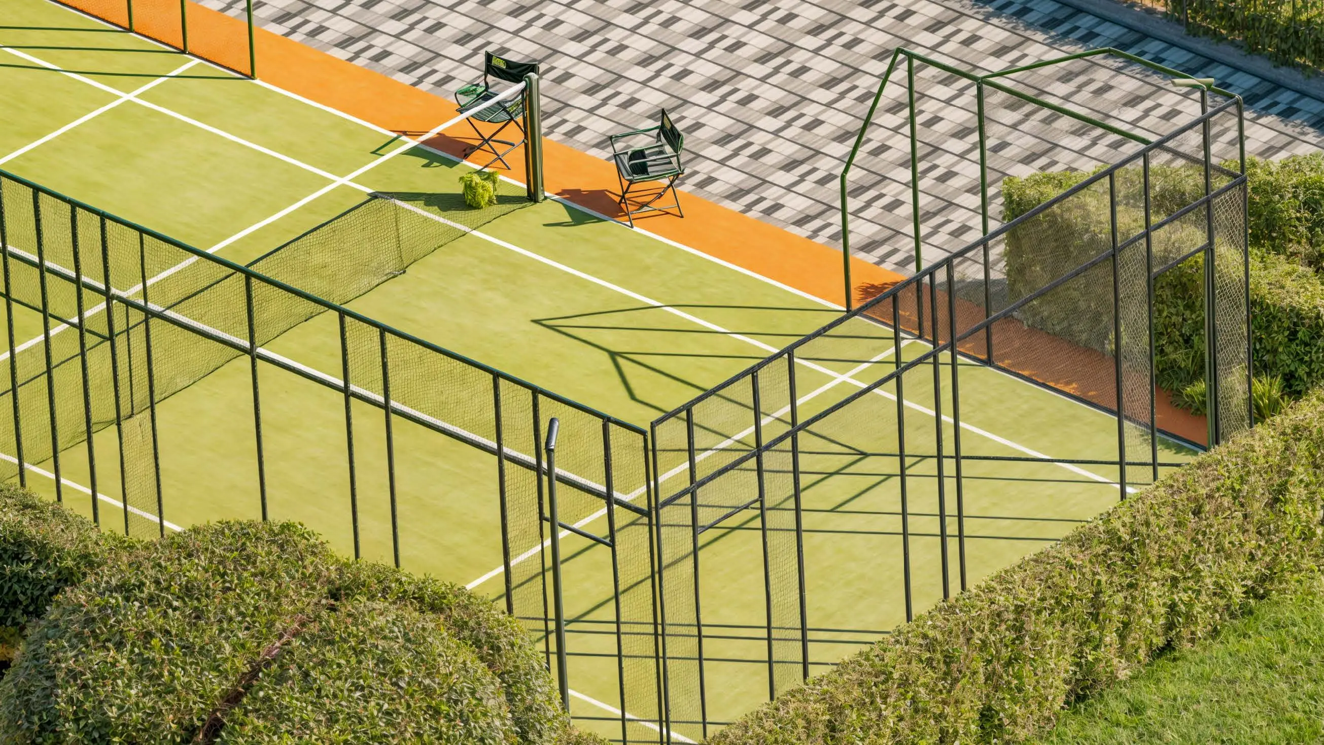 Корт для тенниса