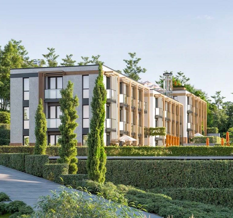 Тихий и зеленый район