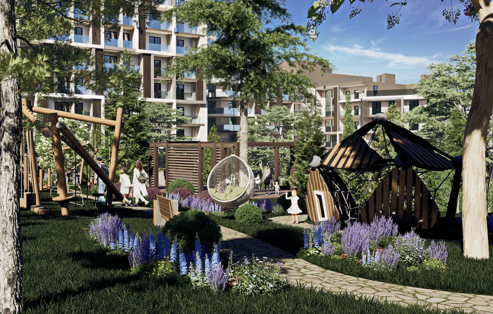 В пешей доступности — парки аттракционов, царские дворцы, зоопарк и водопады