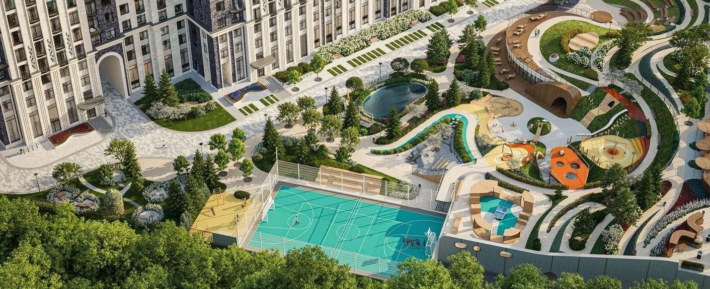 Многофункциональная спортивная площадка