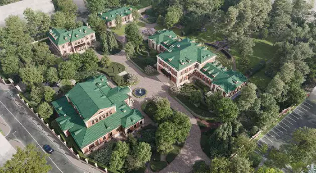 Ансамбль четырёх особняков