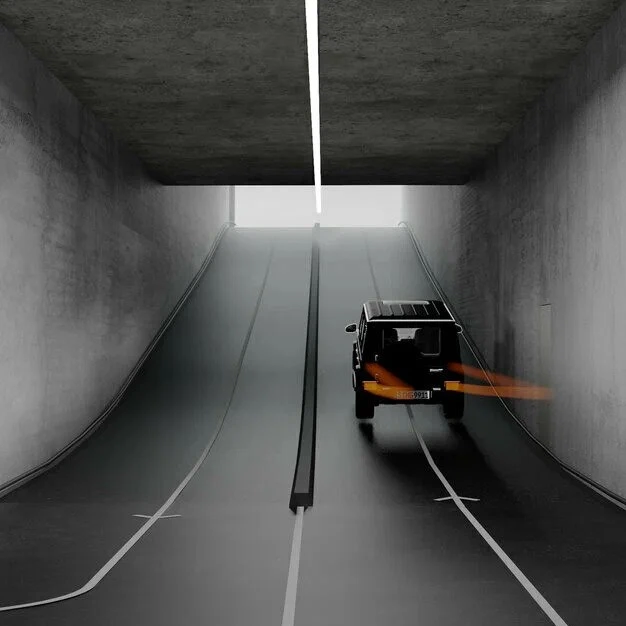 Двухуровневая подземная парковка на 383 машино-места