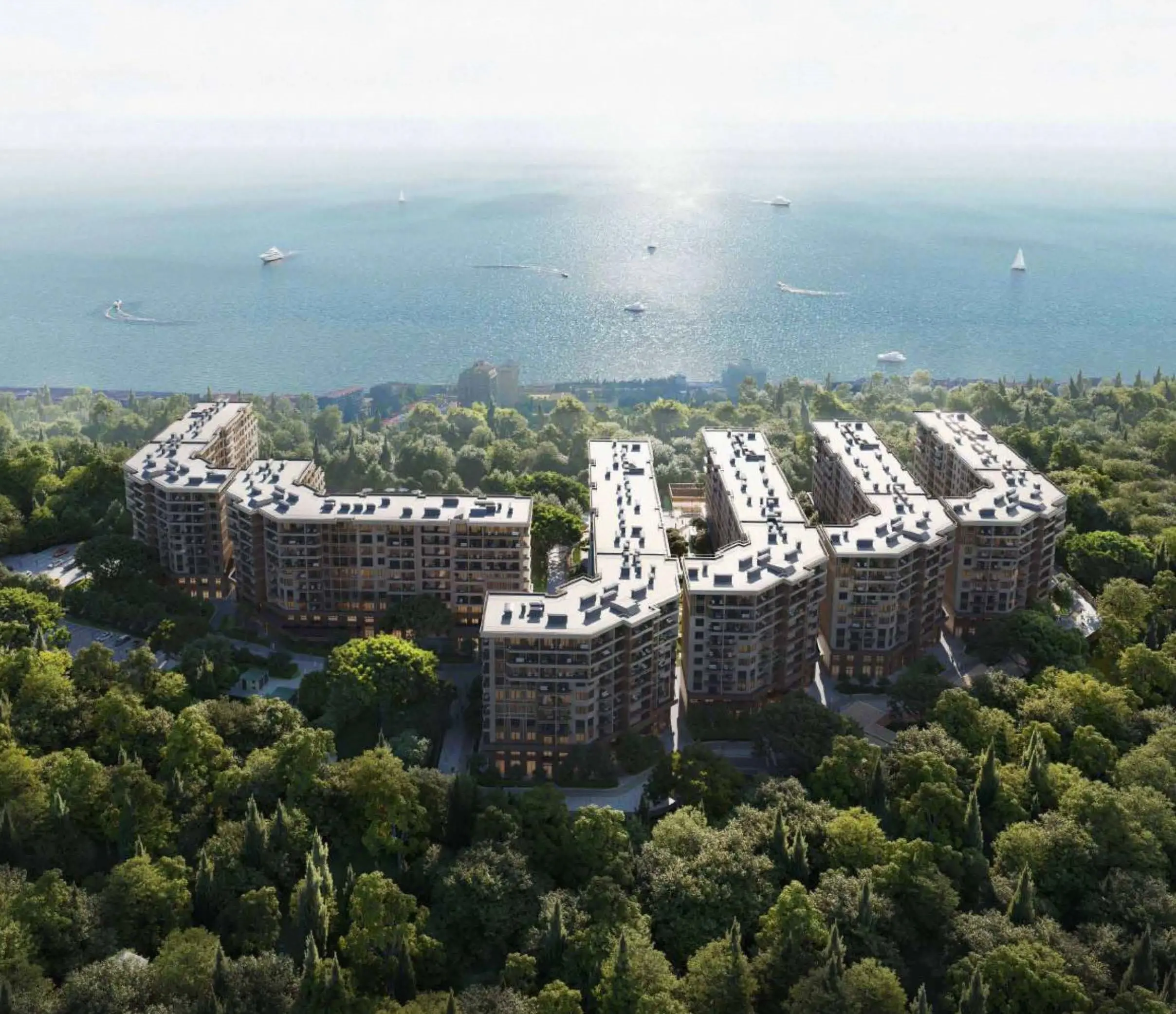 Территория 4.5 га: парк с реликтовыми деревьями и обширные зоны отдыха