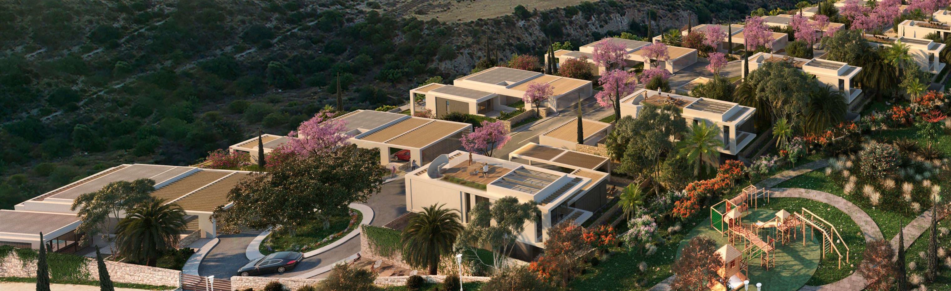 Виллы с видом на море и горы