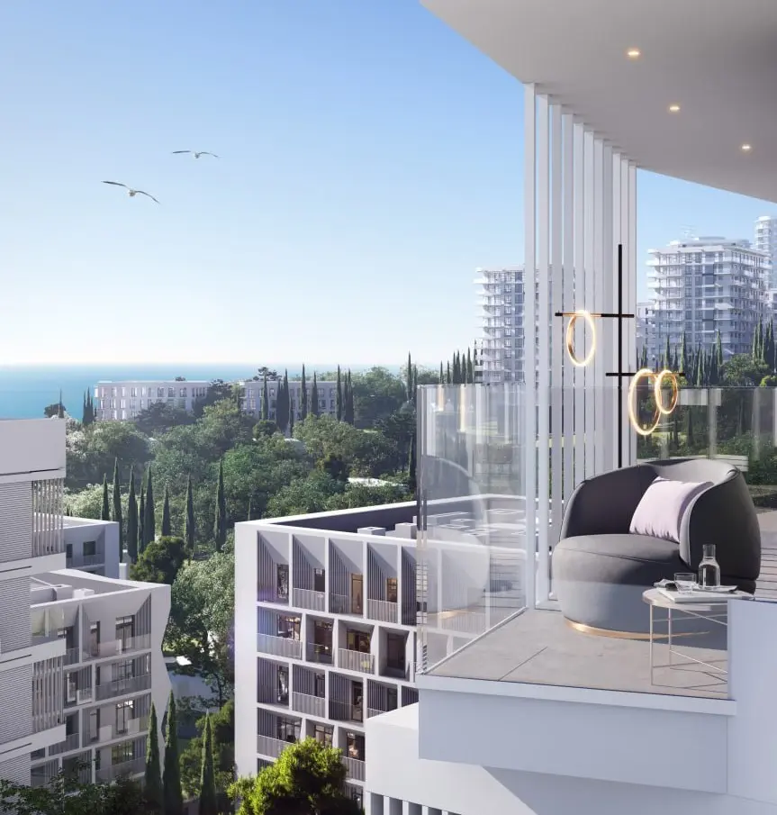 Видовые балконы и открытые террасы