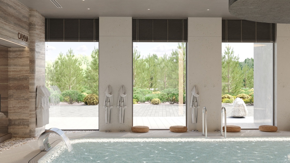 Три SPA-комплекса с банями и бассейнами