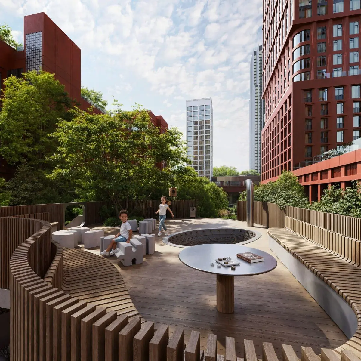 Площадки для детей разных возрастов