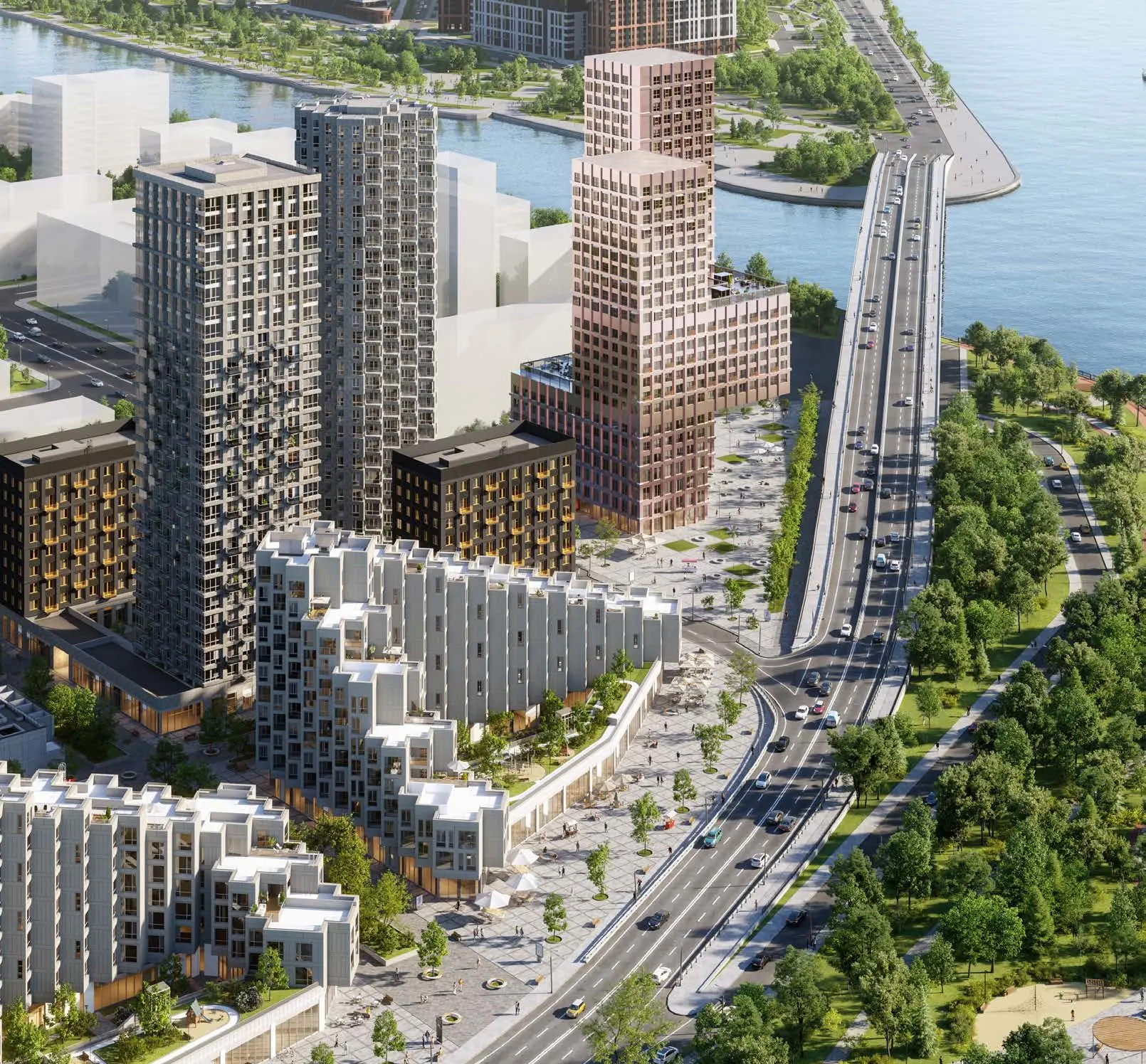 Единственный квартал на двух берегах Москвы-реки