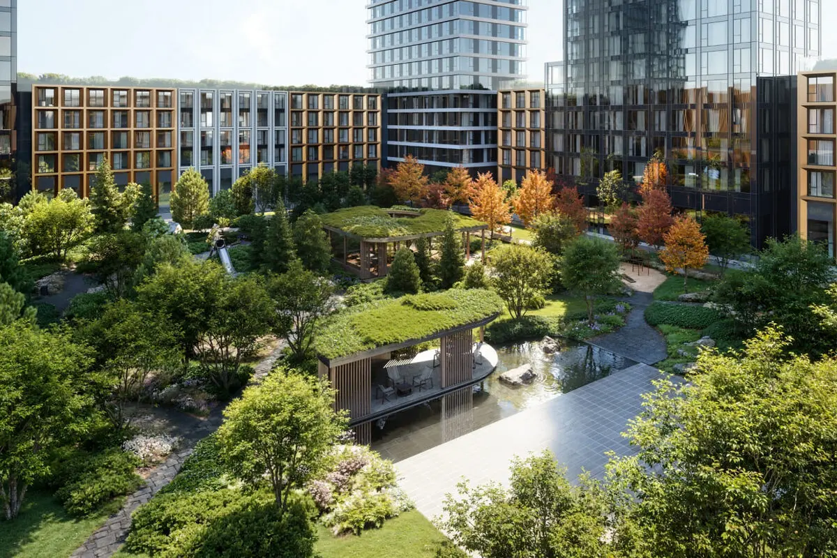 Террасы с видом на сад