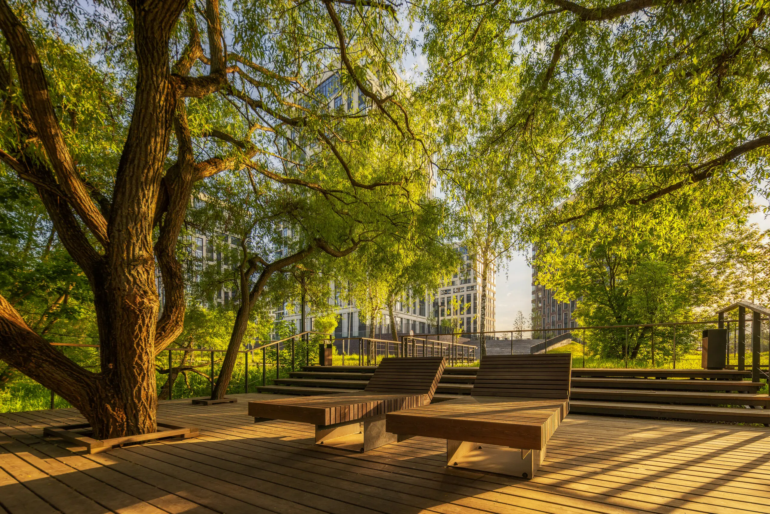 Благоустроенная набережная