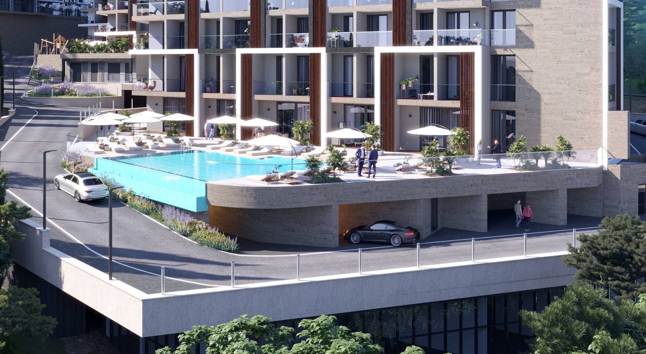 Двухуровневая парковка с удобным выходом к автомобилю