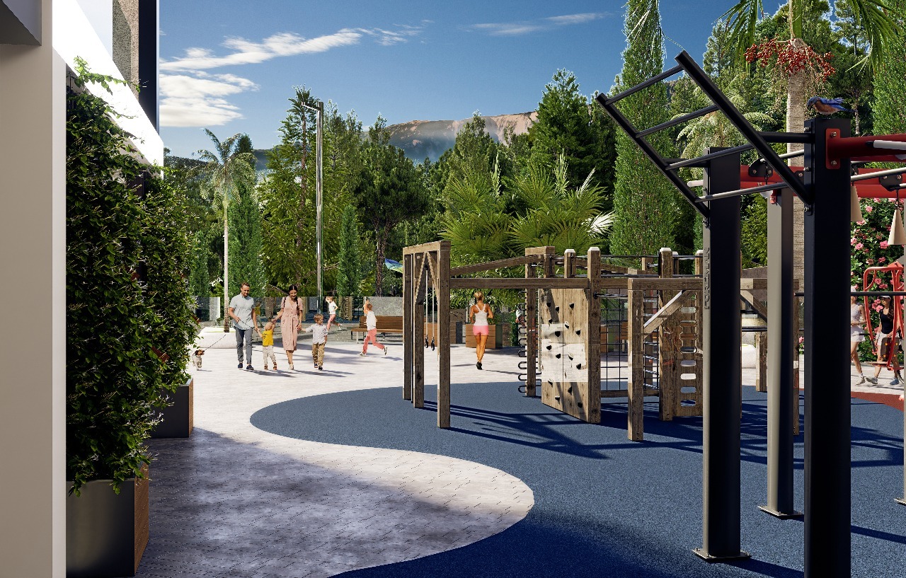 Зоны для спорта и отдыха, тренажерный зал