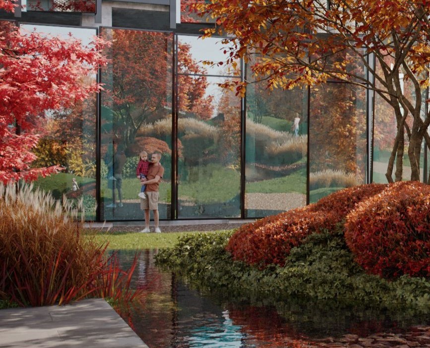 Благоустроенная территория — 3,5 га