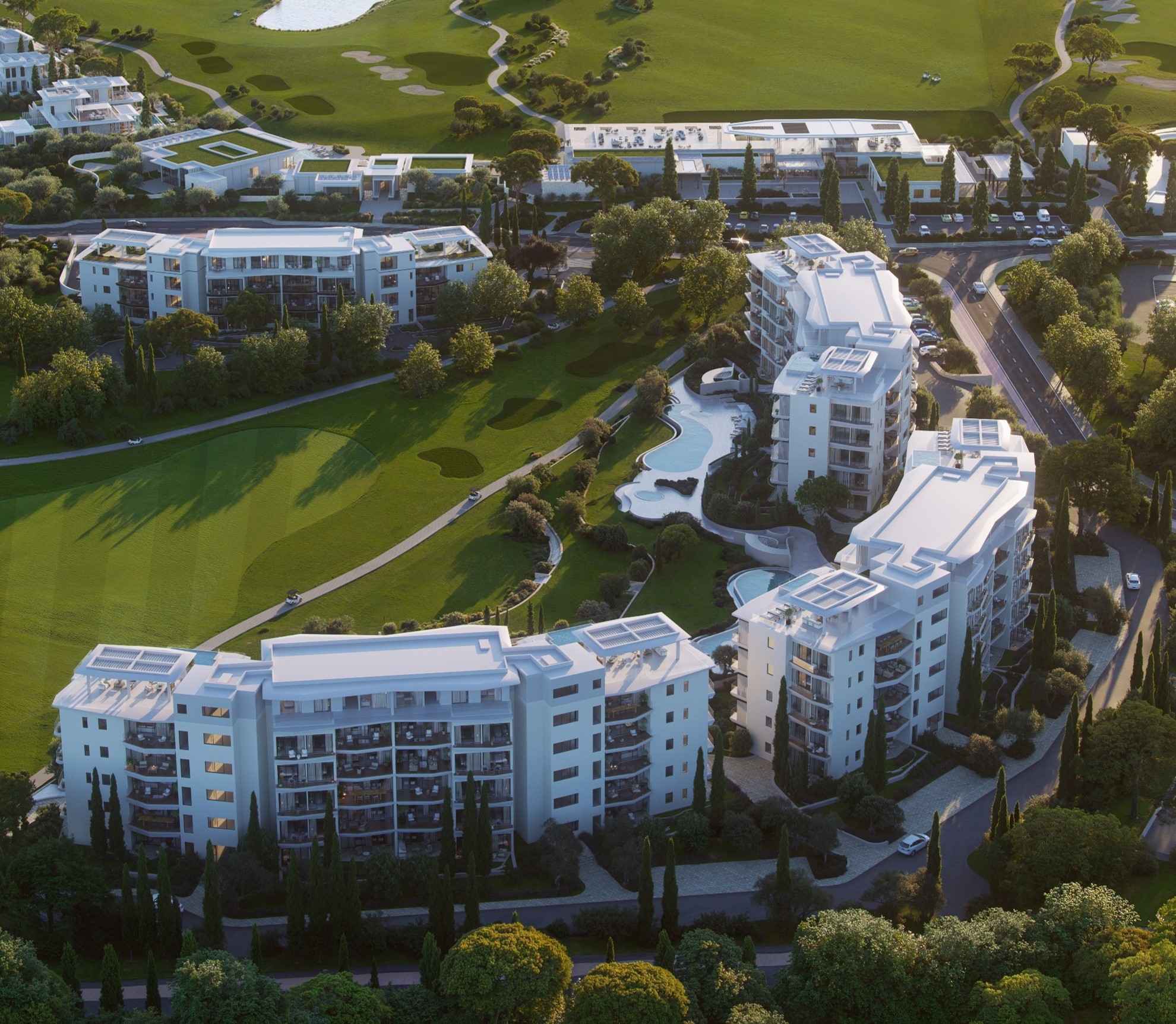 250 апартаментов, 500 вилл и клаб-хаус