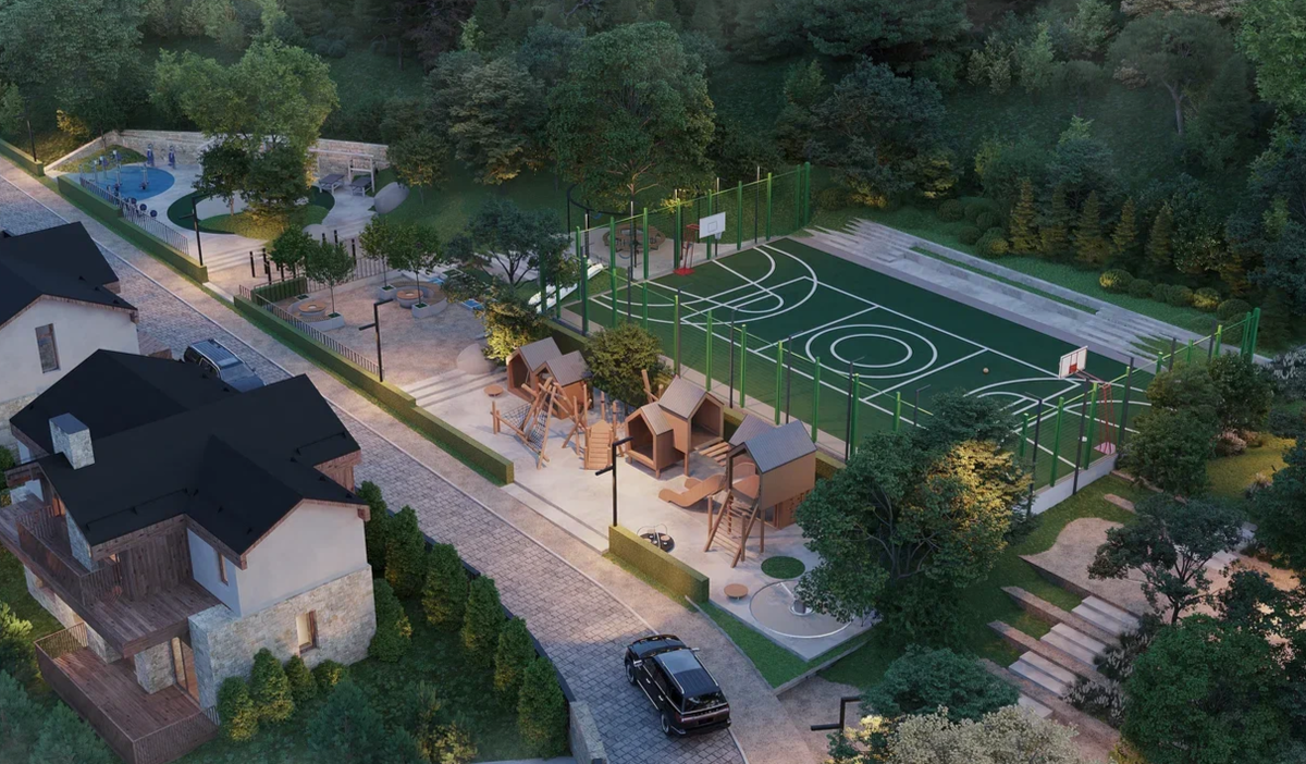 Многофункционльные спортивные площадки