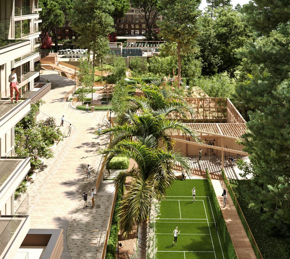 Теннисный корт