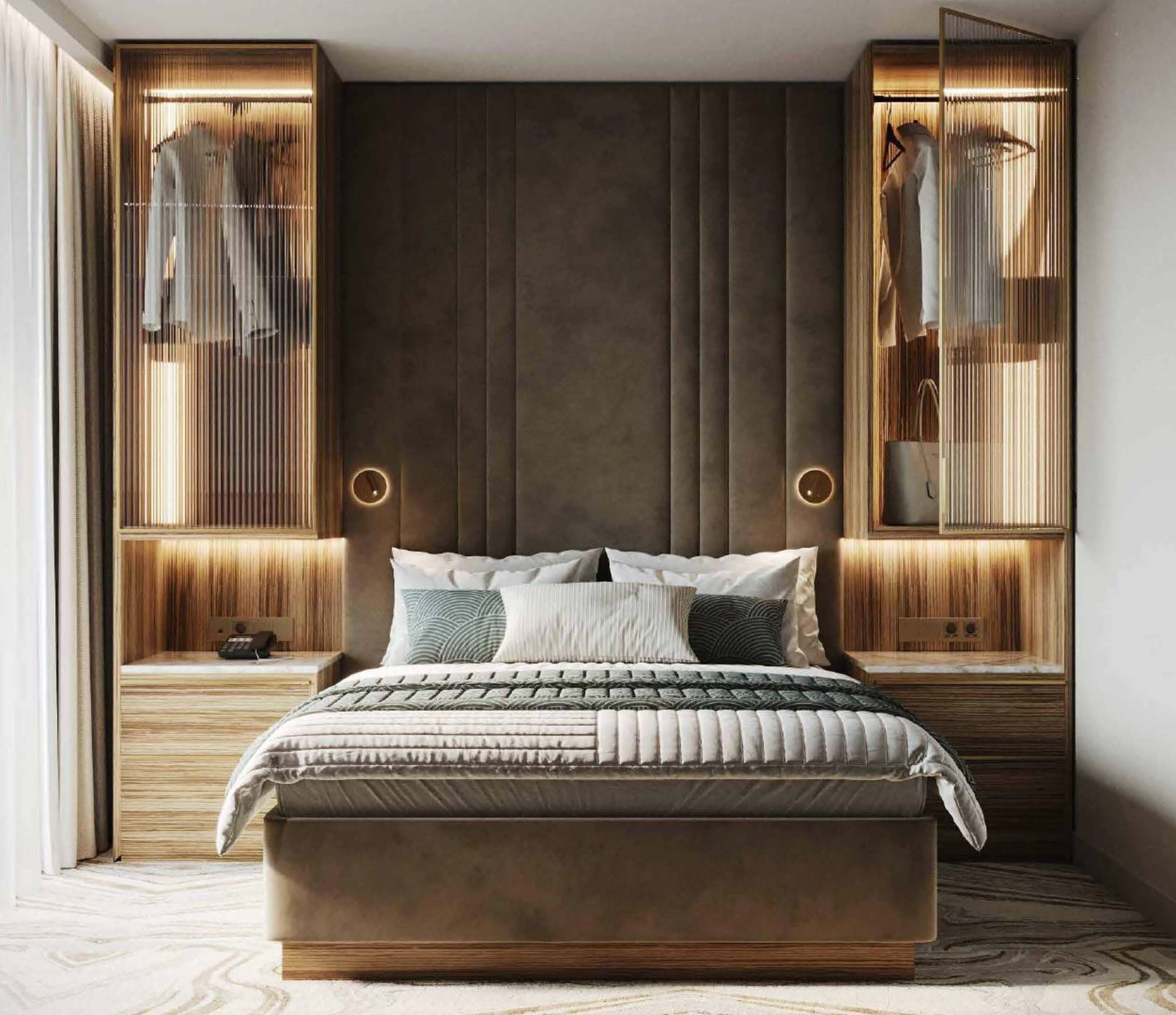 Семейные номера с мастер-спальней и несколькими террасами