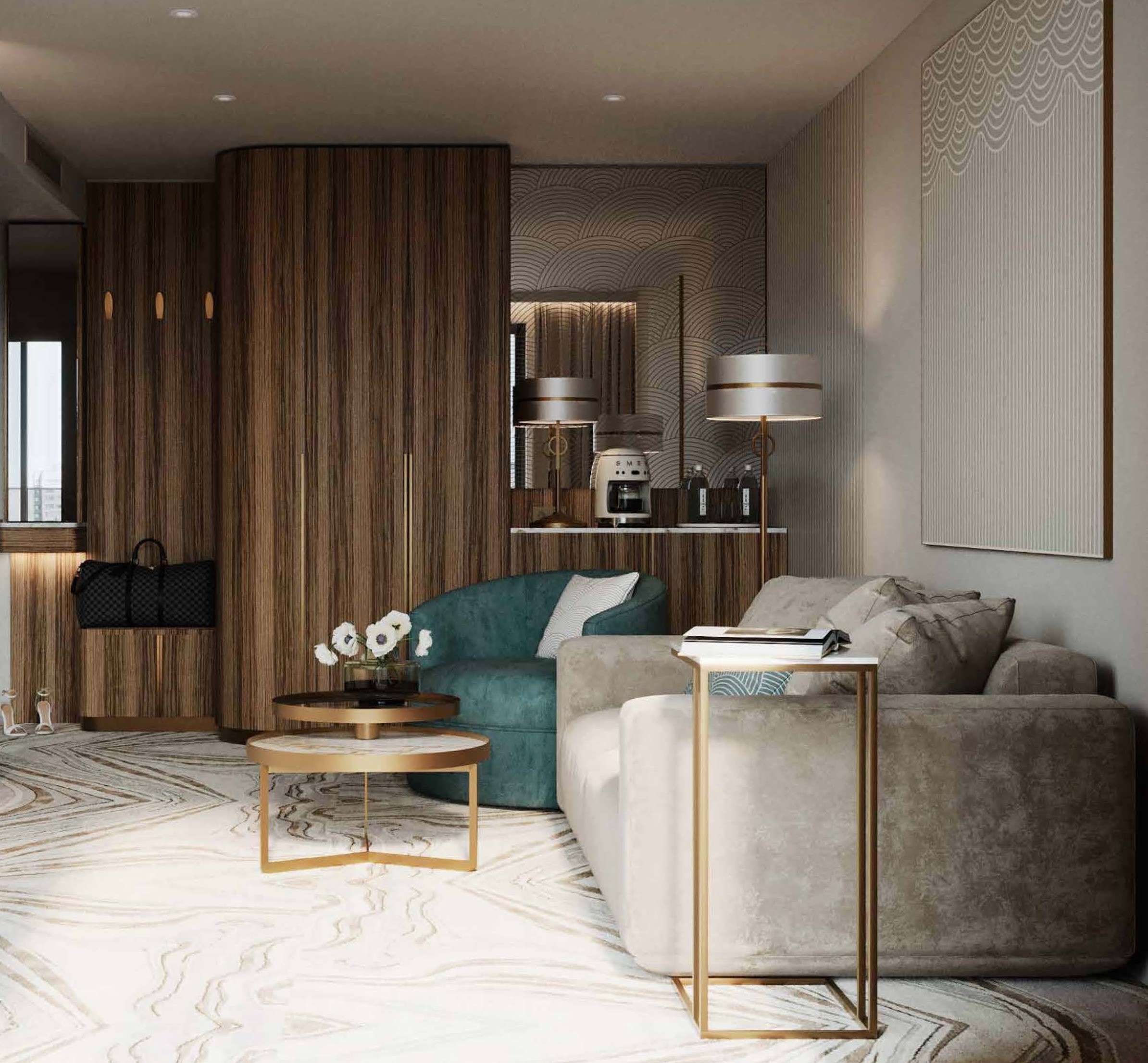 Резиденции-бабочки с видами на горы и море