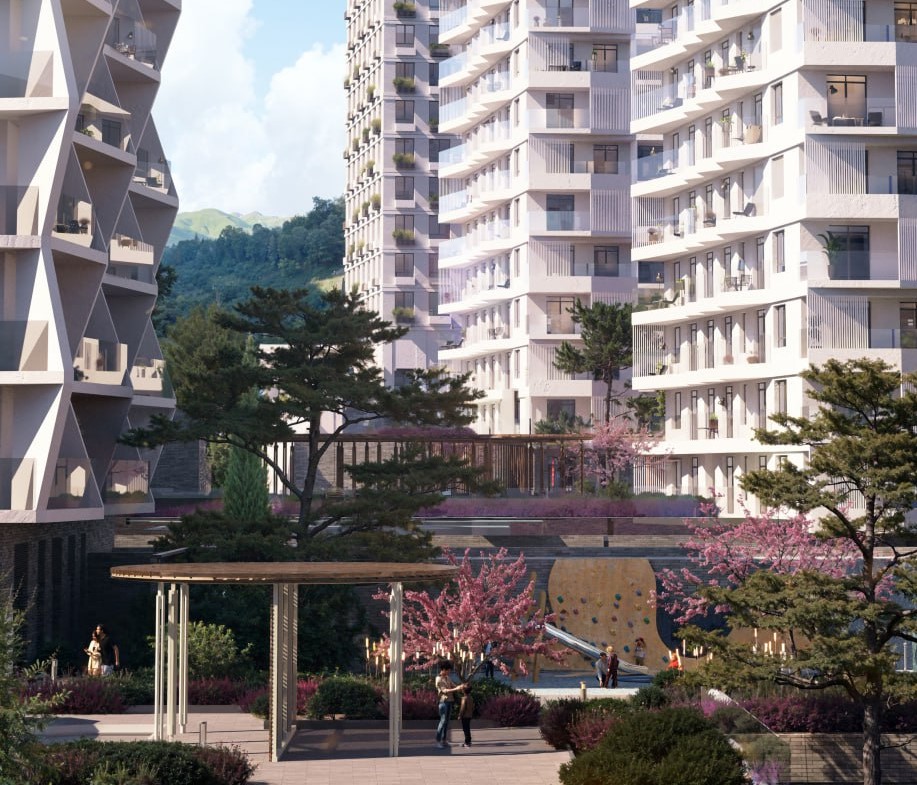 Три жилых квартала с уникальным ландшафтом и архитектурой