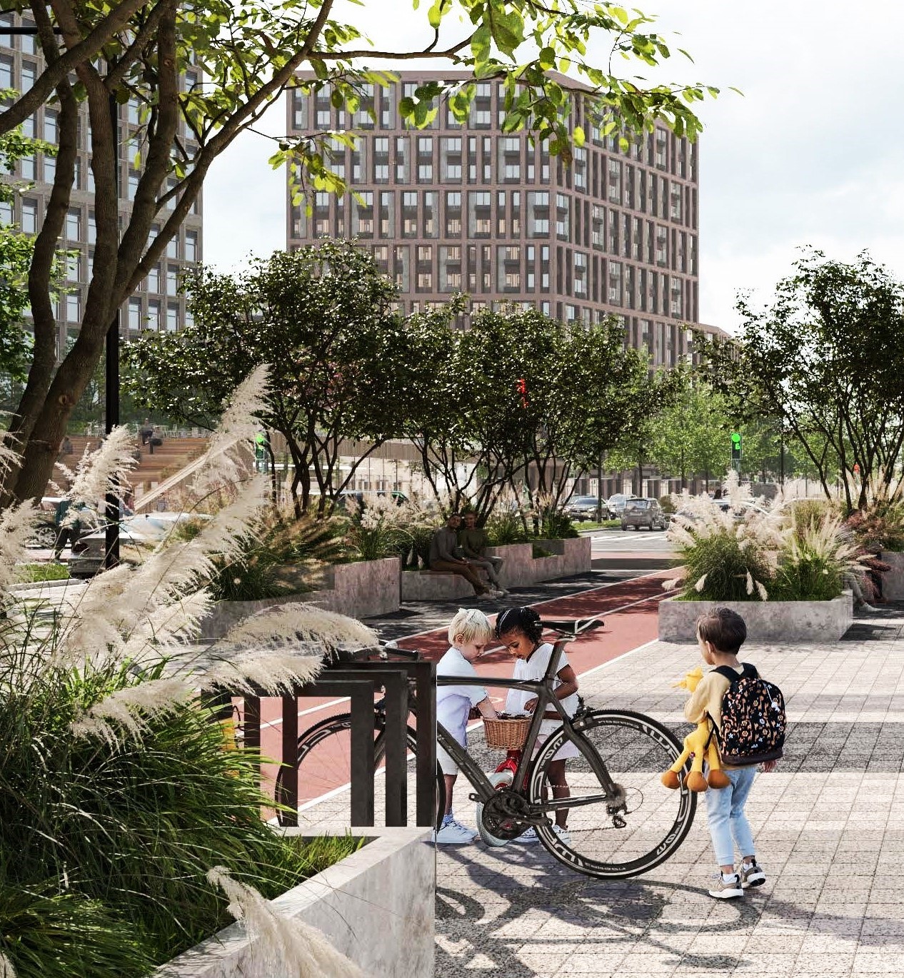 Двор без машин